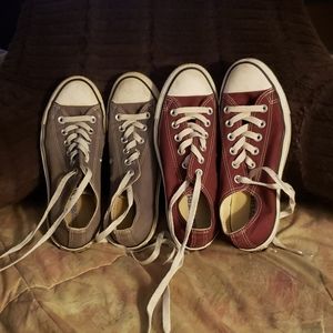 2 Pr. CONVERSE ALL STARS sz 7